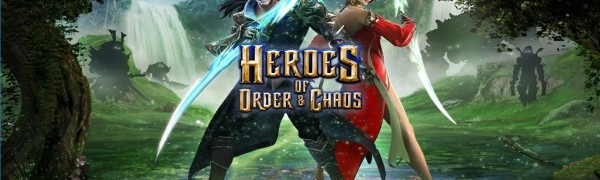 スマホやタブレットで本格的なMOBAが楽しめるゲームアプリ: Heroes of Order & Chaos
