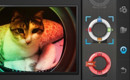 魚眼カメラ (Fisheye) リングフラッシュ