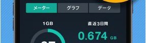 スマホの使いすぎ防止にも使えるアプリ【通信量チェッカー】