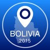 ボリビアオフライン地図+シティガイドナビゲーター、観光名所と転送 アイコン