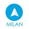 ミラノ(イタリア)旅行者のためのガイドアプリ 距離と方向ナビのPilot(パイロット) アイコン