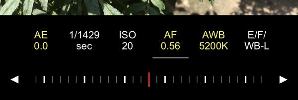 カメラ好きも納得のマニュアル機能
