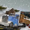 冬の高速道路のトラック運転手のラッシュ3Dシミュレータ アイコン