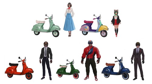 追加コスチュームと騎乗ペット紹介画像