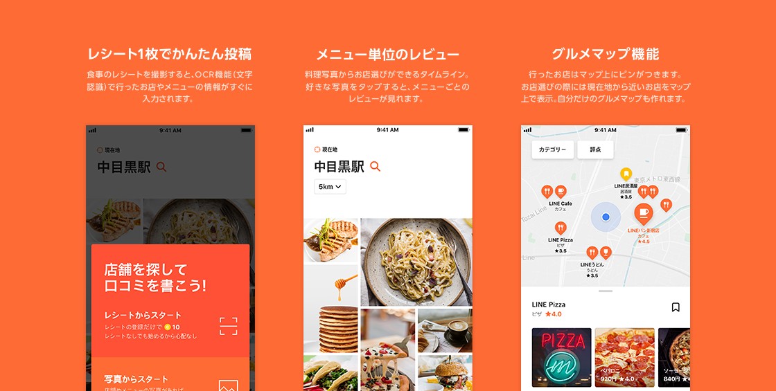 LINE CONOMI機能画像