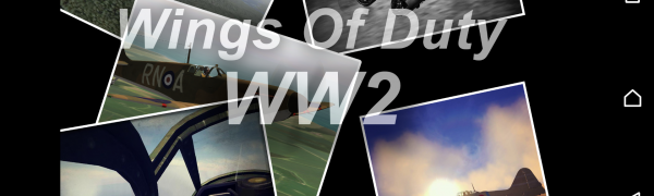 iphoneゲームアプリで本格的な戦闘機のゲームをするならWW2: Wings of Duty - Combat Flight Simulator！