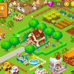 かわいい街を自分で作ろう！LINE ブラウンファームのアイコン