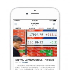 日本経済新聞電子版、早く・確かで・良質な経済情報ニュースアプリのアイコン