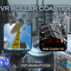 手軽にジェットコースター体験できるゲームアプリ「VR Roller Coaster」をVR機器なしに楽しんでみた！のアイコン