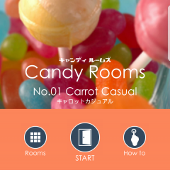 脱出ゲームアプリ　Candy Roomsのアイコン