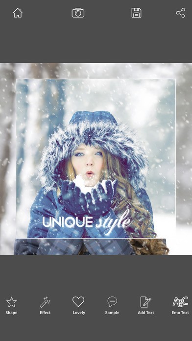 レイアウト モザイク 美肌加工, 写真加工・画像編集・文字入れ - Blur Filter Layout | スクリーンショットその2