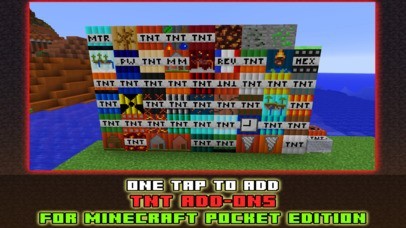 Super Tnt Addons For Minecraft Pocket Edition Pe Iphone Androidスマホアプリ ドットアップス Apps