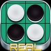リバーシ REAL - 無料で2人対戦できる 簡単 パズル ゲーム アイコン