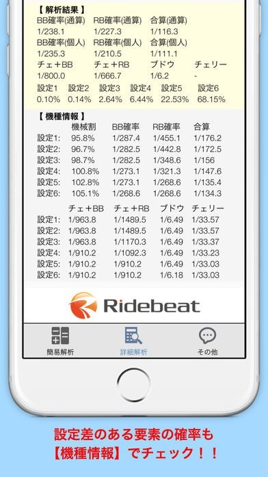 ジャグラー 設定即判別 Iphone Androidスマホアプリ ドットアップス Apps