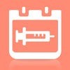超シンプル！予防接種スケジューラー（無料簡単アプリ・子育てアプリシリーズ） アイコン