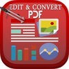 編集PDFファイル＆PDFに写真を変換する - 編集ドキュメント、画像やDropboxのための書類に署名 アイコン