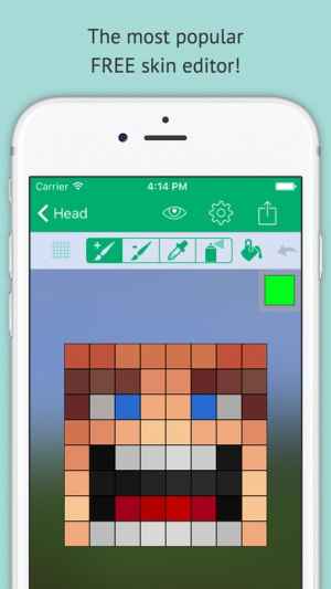 Skin Editor Minecraft Creator Edition Iphone Androidスマホアプリ ドットアップス Apps