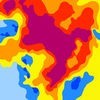 レーダー・ナウキャスト(台風経路図・気象・降水・雨雲・衛星) アイコン