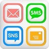 メール定型文＆SNS＆SMS-テンプレートで帰宅や遅刻連絡を最速に-有料版 アイコン