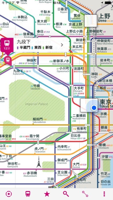 東京路線図+ 横浜、埼玉、千葉 | iPhone・Android対応の