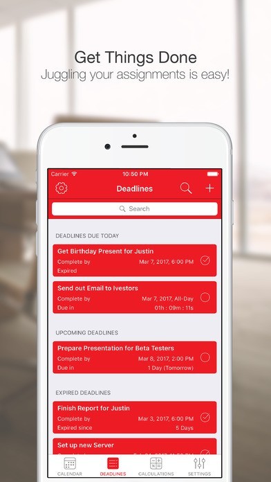 DayCalc Countdown For Calendar Events IPhone Android Apps