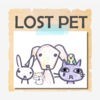 迷い猫＆迷子犬　ペット捜索アプリ *Missing Pet アイコン