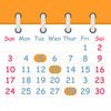 ハチカレンダー2 - 日、週、月、リスト、ウィジェット表示カレンダー (iPhoneカレンダー、リマインダー対応) アイコン