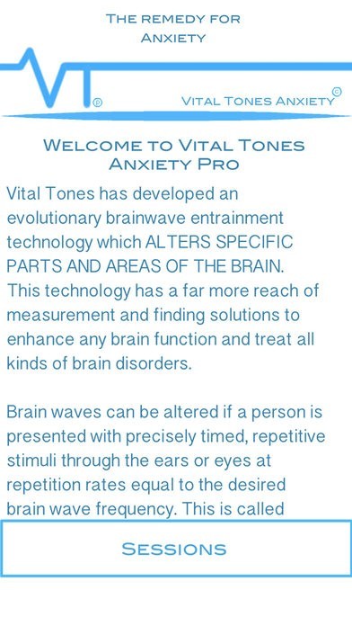 Vital Tones 不安 Pro | スクリーンショットその1