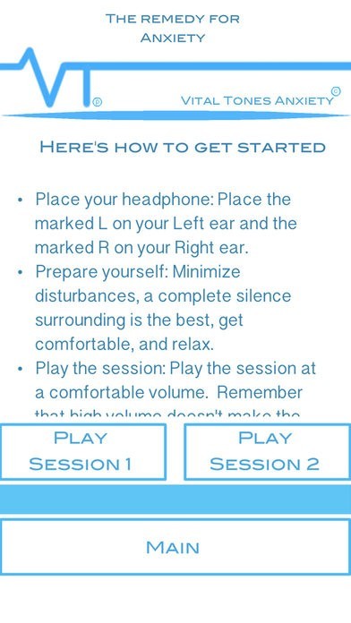 Vital Tones 不安 Pro | スクリーンショットその2