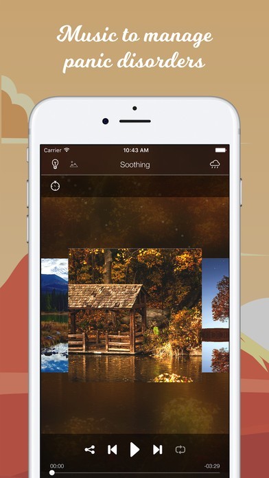パニック発作に対処し、不安症状を軽減するための音楽 | スクリーンショットその1