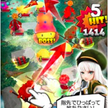 Androidで遊ぶアクションパズルRPGで気持ちの良い爽快感を！のアイコン