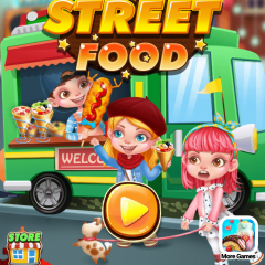 Street Food! - 屋台の食べ物のアイコン