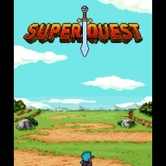 父の意思を受け継ぎ「スーパークエスト - スキマ時間で遊べる放置系王道RPG」で勇者の元まで冒険しよう！のアイコン