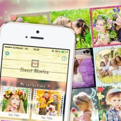 思い出の写真でかわいいムービーを作成しよう！「Sweet Movies」のご紹介！のアイコン