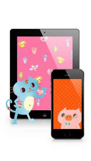 かわキャラ壁紙 可愛い動物キャラクター壁紙 Iphone Androidスマホアプリ ドットアップス Apps