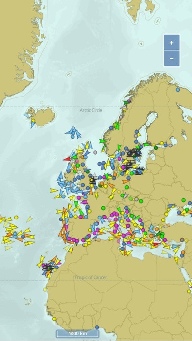 船舶レーダー | スクリーンショットその1