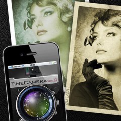 日付を入力して写真を過去へ！アプリ「タイムカメラ」で時代を越えた写真を楽しむ！のアイコン