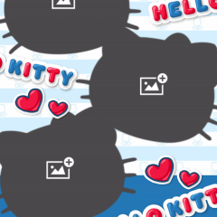 気軽に可愛いコラージュづくり「ハローキティコラージュ」のアイコン