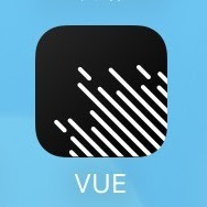 プロのような仕上がり！VUEはシックでおしゃれな動画編集アプリのアイコン