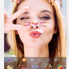 自撮り動画の決定版！エフェクト加工が楽しい「B612」のアイコン
