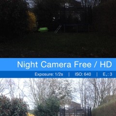 圧倒的な機能！iPhoneカメラの性能を格段に上げるカメラアプリ「夜カメラ無料 - ローライトの写真撮影 - Night Camera FREE」のアイコン