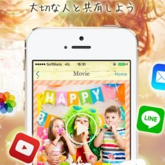 大事な思い出写真をビデオで残そう！【Sweet Movies Pro】で素敵ムービーを作りましょうのアイコン