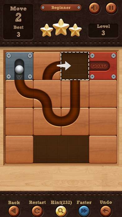 ボールを転がしてゴールへ導こう パズルゲームアプリ Roll The Ball Slide Puzzle Iphone Android対応のスマホアプリ探すなら Apps