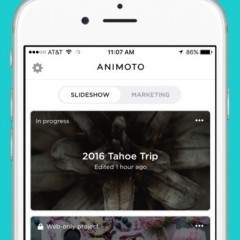 スマホの写真からスライドショービデオをつくる！アプリ「Animoto Video Slideshow Maker」なら簡単操作でOK！のアイコン