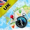 イギリス（UK）、イングランド、スコットランド、アイルランド - オフライン地図&GPSナビゲ アイコン
