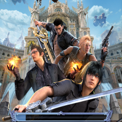 とうとう配信スタート！iphone、Androidであの伝説レベルのrpg「ファイナルファンタジー15: 新たなる王国 (Final Fantasy XV)」がきた！グラフィックもかなり綺麗ですよ！のアイコン