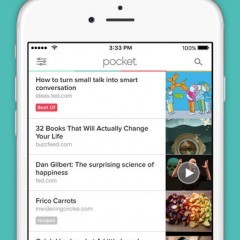 気になる情報を見逃さない！「Pocket」のアイコン