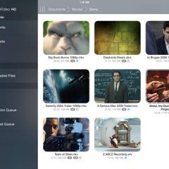 「Air Video HD - Now with multitasking and PiP support!」パソコンに保存したビデオ動画をAppleのデバイスで見るアプリのアイコン