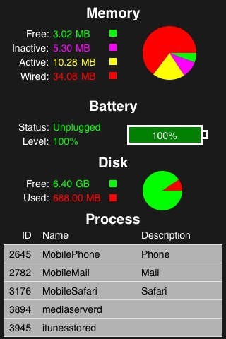 A+ iSystemInfoFree | スクリーンショット