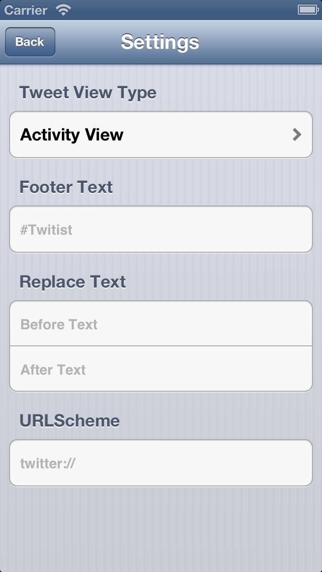 Twitist | スクリーンショットその2